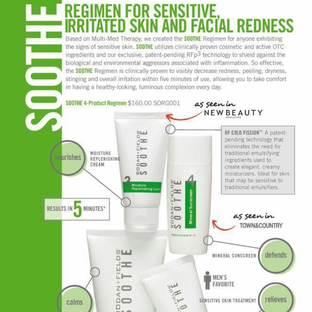 Rodan + Fields Soothe Regimen